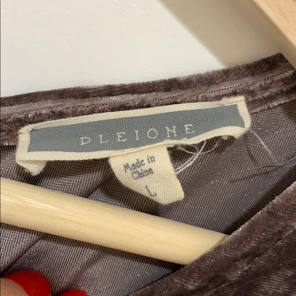 Pleione velvet top - Picture 4 of 5